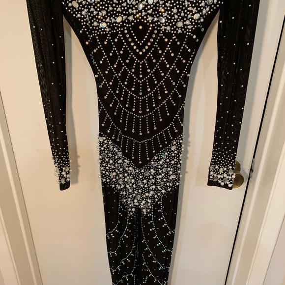 Jumpsuit translucent - Picture 2 of 10